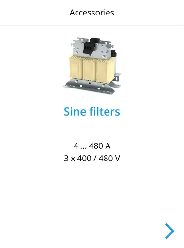 Lenze Sinüs Çıkış Filtresi