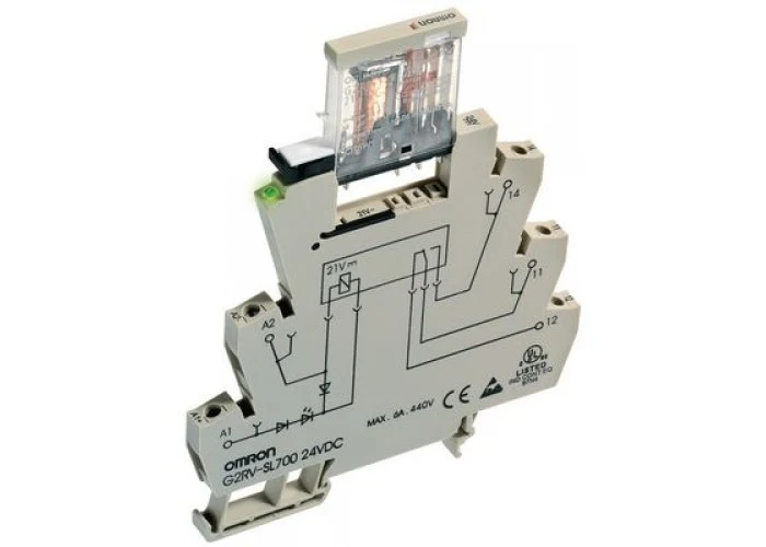 Omron G2RV-SL700 24VAC/VDC Ara Röle