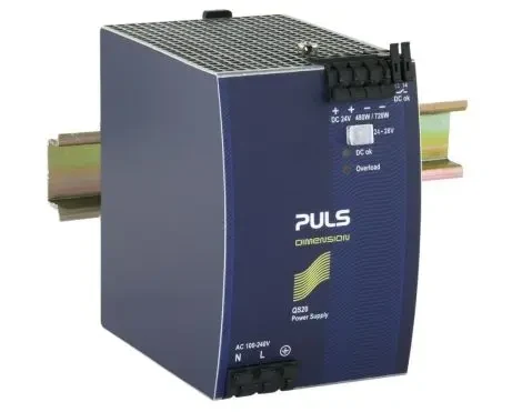 PULS QS20.241 24 V 20 A DIN Ray Güç Kaynağı
