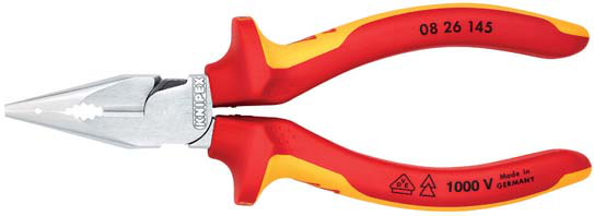 KNIPEX 08 26 145 145 mm 1000V İnce Uçlu Kombine Pense